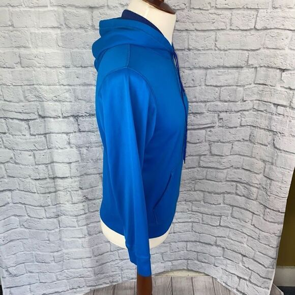 Old navy active men M dri fit pullover Longsleeve hoodie w/drawstring blue - Picture 7 of 11